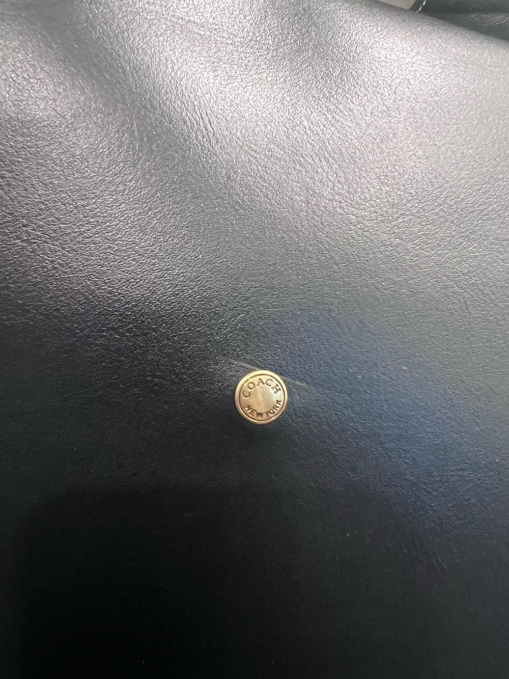 Coach Brooklyn 39 Black with Brass Hardware - Picture 8 of 9